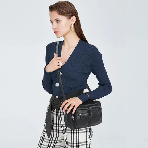 Vista 5 de ACUARIO Small Crossbody Bags for Women-PU Leather Handbag Shoulder Strap Bags Purses
