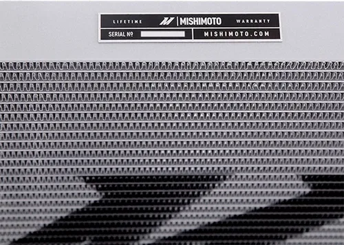 Vista 6 de Mishimoto MMTC-F2D-03SL enfriador de transmisión para Powerstroke plateado