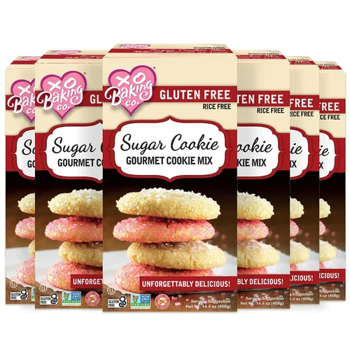 Vista 16 de XO Baking Co. Mezcla de galletas gourmet con chispas de chocolate sin gluten; sin OGM, Kosher; sin arroz; sin lácteos; sin maní; sin conservantes