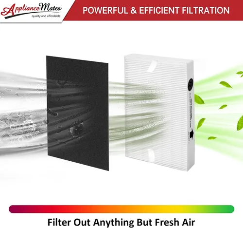 Vista 2 de HPA300 Filtros de repuesto para filtro purificador de aire Honeywell 3 HRF-R3 Ture R Filtro de repuesto 4 paquetes de filtros prepurificadores