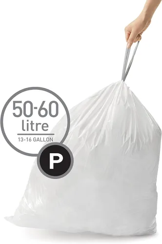 Vista 2 de Simplehuman Code C Bolsas de basura con cordón ajustable
