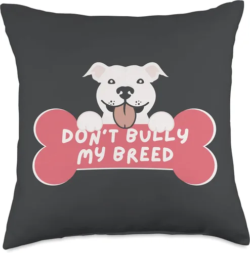 Vista 5 de jovy fits Don't Pit Bull and Bully Breed Lover - Almohada de regalo, 16 x 16 pulgadas, multicolor