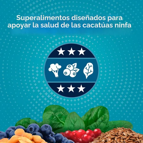 Vista 4 de Comida saludable para pájaros Kaytee Forti Diet Pro, para periquitos, Pastel de cumpleaños