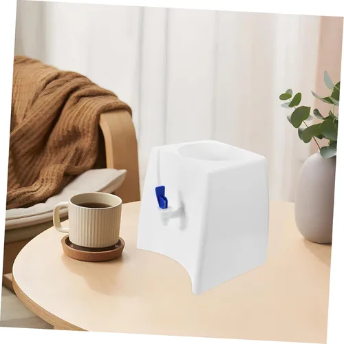 Vista 9 de Unomor Mini dispensador de agua portátil para encimera de agua fría con diseño de grifo para uso doméstico y exterior