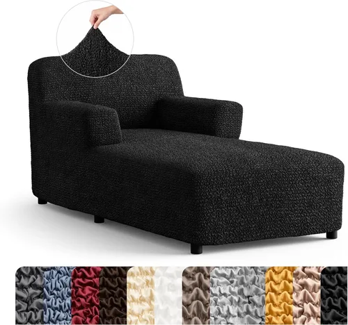 Vista 15 de PAULATO BY GA.I.CO. Funda para Silla de Tumbona Sin Brazos - Funda Deslizante para Silla de Tumbona - Funda para Sofá de Salón - Fundas Deslizantes