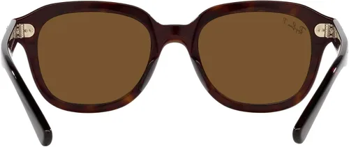 Vista 7 de Ray-Ban Gafas de sol cuadradas Rb4398f Erik Low Bridge Fit para mujer