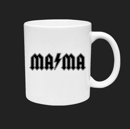 Vista 2 de Rockstar Taza para papá y mamá, regalo para anuncio de embarazo, regalos para padres nuevos para parejas, juego de tazas de café para papá y mamá