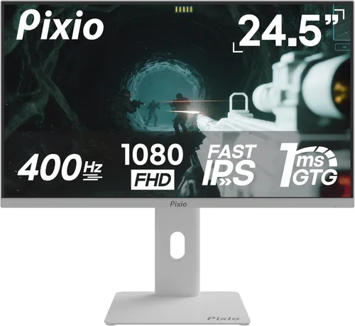 Vista 12 de Pixio PX248 Prime V2 Negro 24 pulgadas 180Hz Frecuencia de Actualización FHD 1080p Resolución Panel Fast-IPS 1ms GTG Tiempo de Respuesta