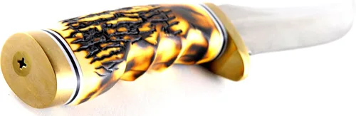 Vista 7 de Uncle Henry 153UH Next Gen Golden Spike Knife with 5in High Carbon S.S. Fixed Blade