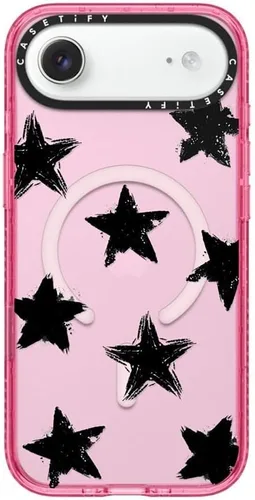 Vista 51 de CASETiFY Impact iPhone Air Case [Delgada/Compatible con Magsafe / 8.2 ft. Protección contra Caídas de Grado Militar 4X] - Lazos - Rosa Arcos