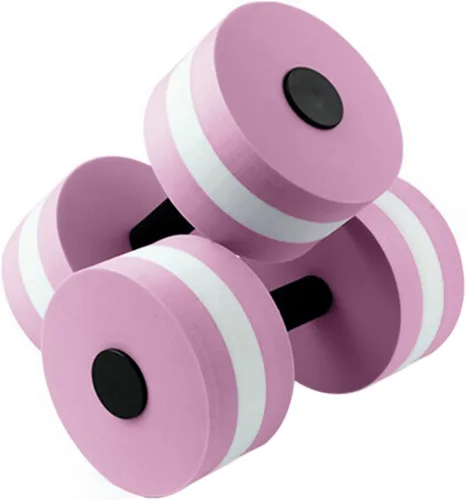 Vista 9 de Mancuernas de agua para ejercicio aeróbico de agua, mancuernas de espuma de resistencia para piscina, mancuernas acuáticas de EVA, barra de yoga