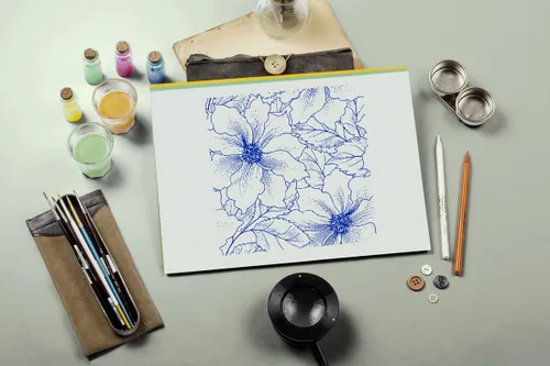 Vista 5 de Sellos transparentes de hojas y flores para decoración de tarjetas, álbumes de recortes, fondo de plantas, sellos de goma transparente para álbumes