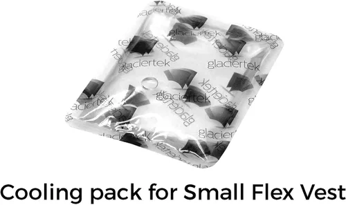 Vista 7 de Glacier Tek Chaleco Flex Cool con paquetes de enfriamiento no tóxicos