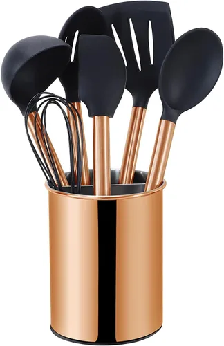 Vista 2 de Echtwerk EW-KS-7010K Utensilios de cocina, 7 piezas, acero inoxidable, cobre