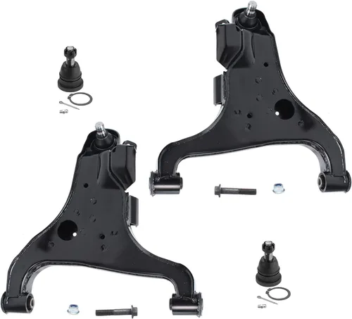 Vista 108 de Detroit Axle - Barras estabilizadoras de brazos de control delanteros 4WD para Ford 2005-2008 F-150 Lincoln Mark LT, 2 brazos de control superiores