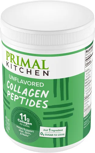 Vista 8 de Primal Kitchen Péptidos de colágeno, Polvo de colágeno sin sabor, 1.2 Libras