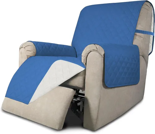 Vista 319 de Easy-Going - Funda reversible para sofá, resistente al agua, con varillas de espuma y correas elásticas, protector de muebles para mascotas y perros
