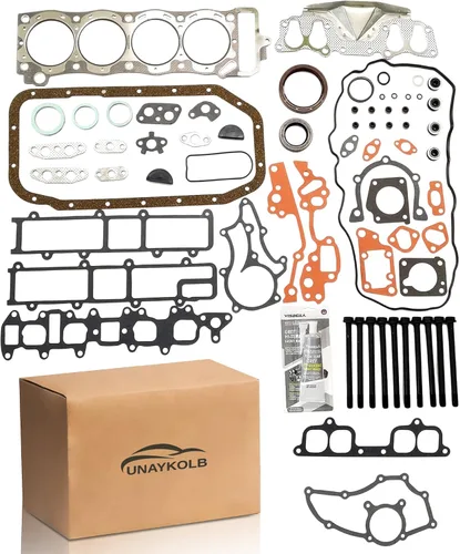 Vista 24 de MLS - Juego de juntas de cabeza con 10 tornillos de cabeza con sello de silicona compatible con Honda Civic LX DX 2001-2005