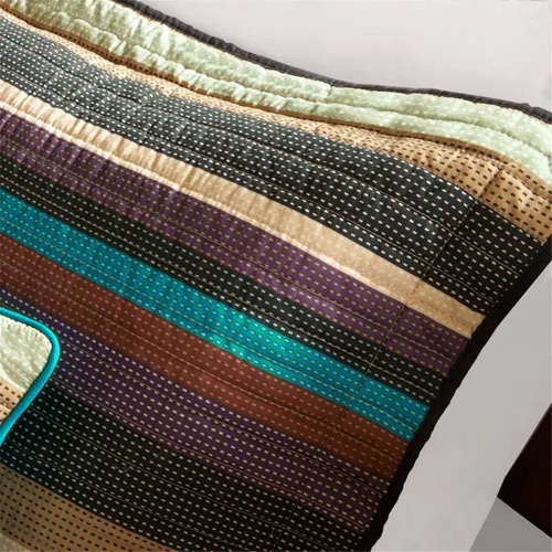 Vista 3 de Madison Park - Colcha transpirable para todas las temporadas, ropa de cama ligera, fundas de almohada, almohada decorativa