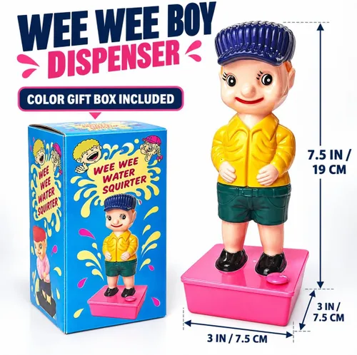 Vista 2 de SUNRISE Suministros de Cocina 7.5" Wee Pee The Wee Wee Squirting Boy