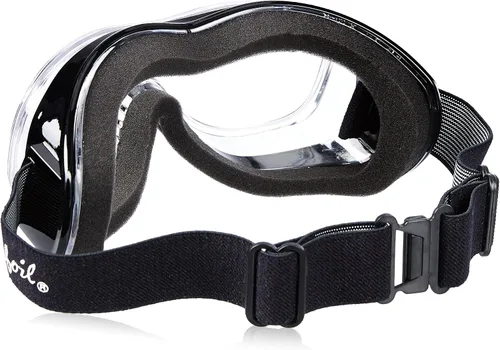 Vista 4 de Pacific Coast Airfoil - Gafas de equitación acolchadas para colocar sobre las gafas