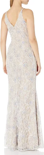 Vista 2 de Dress the Population Vestido de encaje sin mangas Helen para mujer