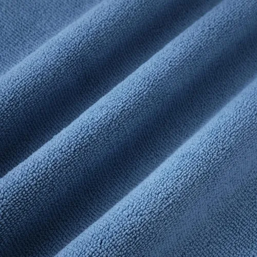 Vista 2 de POLYTE Toalla de limpieza de microfibra (16 x 16, paquete de 12 profesionales, azul, camello, gris)