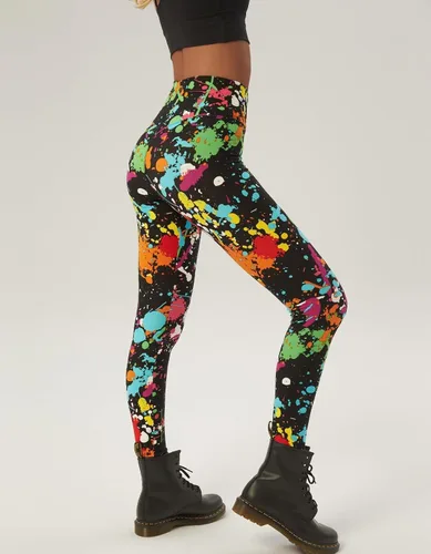 Vista 2 de sissycos Women's Halloween Crossover Leggings High Waisted Buttery Soft Printed Tights 27