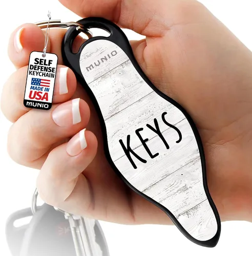 Vista 12 de MUNIO Self Defense Keychain - Personal Safety Tool for Men, Women & Kids Siempre mi madre