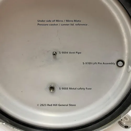 Vista 5 de S-9888 Fusible de seguridad de metal para cocinas y conservas Mirro