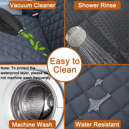 Vista 5 de Fundas de Asiento Delantero de Coche para Perros Fundas de Asiento de Silla de Capitán Funda de Asiento de Coche para Mascotas Protector de Asiento