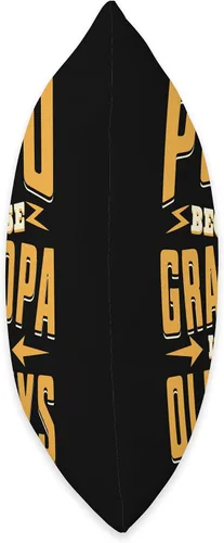 Vista 2 de Popo Because Grandpa is for Old Guys Grandpa Gifts Popo Old Guys Father's Day Grandpa - Almohada de 16 x 16 pulgadas, multicolor