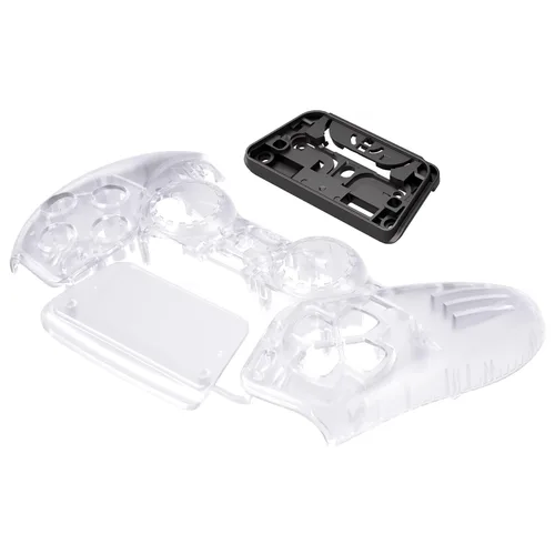 Vista 6 de eXtremeRate Full Set Shell with Buttons Touchpad Cover, Clear Custom Replacement Decorative Trim Shell Front Back Plates Compatible with p s 5