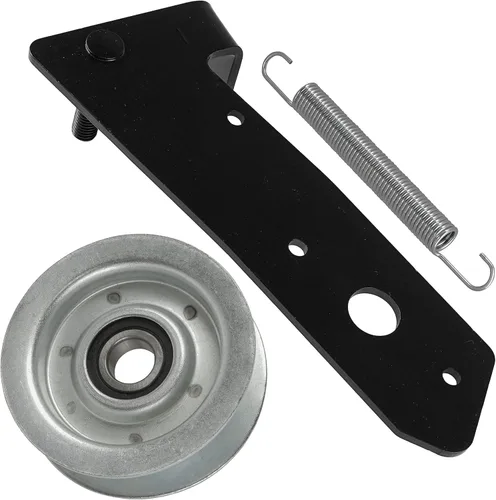 Vista 5 de Caltric Brazo y polea del actuador de freno de cubierta compatibles con John Deere 17.542HS D105 D110 D120 D125