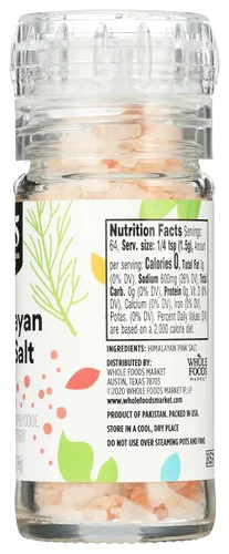 Vista 7 de 365 by Whole Foods Market, Molinillo de sal rosa del Himalaya, 3.38 onzas