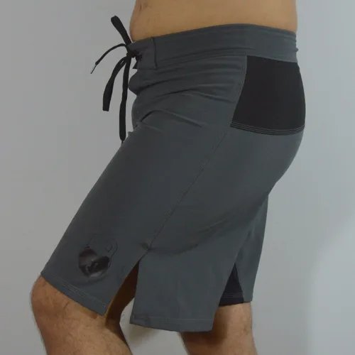 Vista 2 de Sanguine Men Shorts for Training Kick Boxing, Tough Trunks for Cage Fighting Muay Thai Workout Shorts, Gym Martial Arts