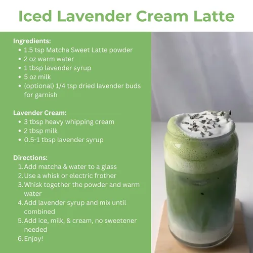 Vista 5 de Matcha Kari Mezcla de latte orgánico endulzado matcha – estilo café – 2.2 libras Organic sweetened matcha green tea latte powder, cafe-style, just