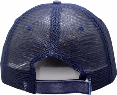 Vista 3 de Wrigley Field Chicago Unstructured Gorra Trucker de color blanco wChicago bandera 6990