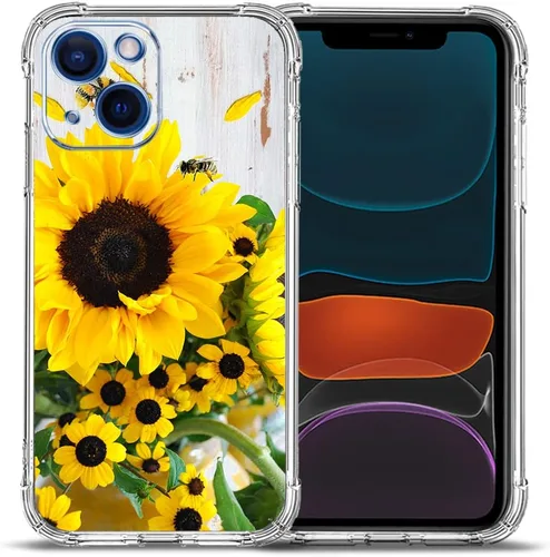 Vista 31 de Funda para iPhone 12, diseño de mariposas azules, rosas, protección contra caídas, a prueba de golpes, TPU de cuerpo completo, resistente a