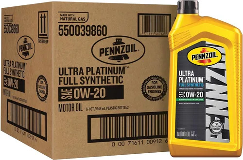 Vista 8 de Aceite completamente sintético para motor Pennzoil Ultra Platinum 0W-40, 1 cuarto de galón