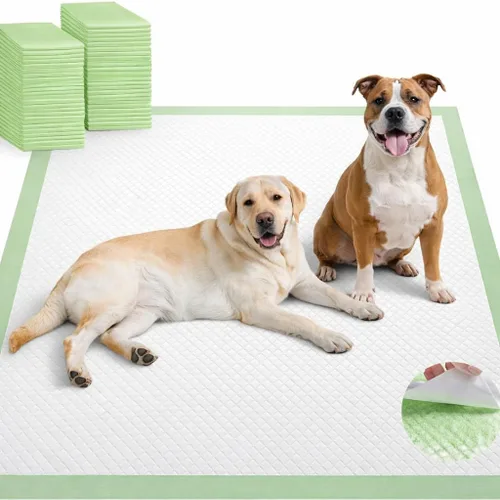 Vista 12 de Gimars - Almohadillas de carbón para orina de perros con control de olores 4XL, extragrandes de 36 x 36 pulgadas, 9 capas extra absorbentes, a
