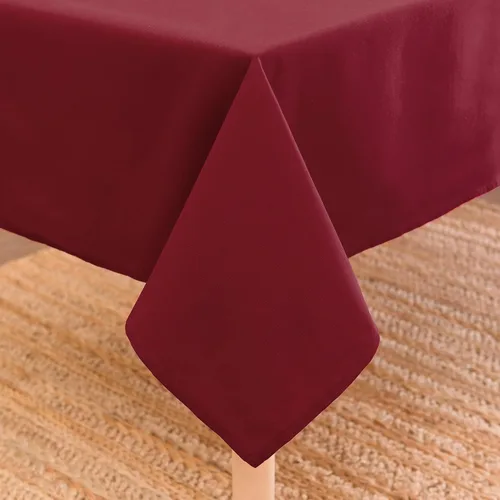 Vista 28 de Encasa XO Mantel rectangular de lona de algodón de 56 x 120 pulgadas, lavable a máquina, mantel blanco para comedor en interiores y exteriores