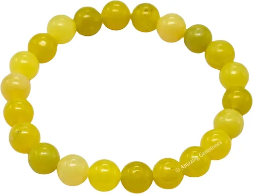 Vista 364 de Amazing Gemstone Crystal Bracelet for Women Men's Gifts - Protection Healing Crystal Bracelet - 8mm Gemstone Beaded Stretchable Bracelet Pulseras