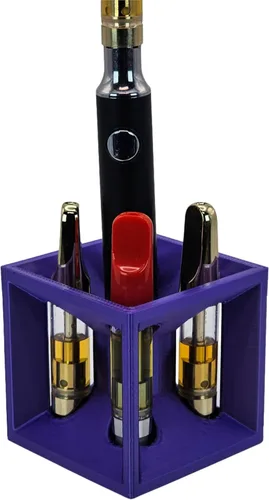 Vista 8 de Soporte para Bolígrafo Vape Tesseract (Negro)