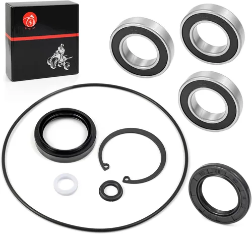 Vista 3 de Kit de rodamientos y sellos de eje trasero compatible con Honda Recon 250 TRX250 TRX250TE TRX250TM TRX250EX 250EX TRX250X 1997-2022