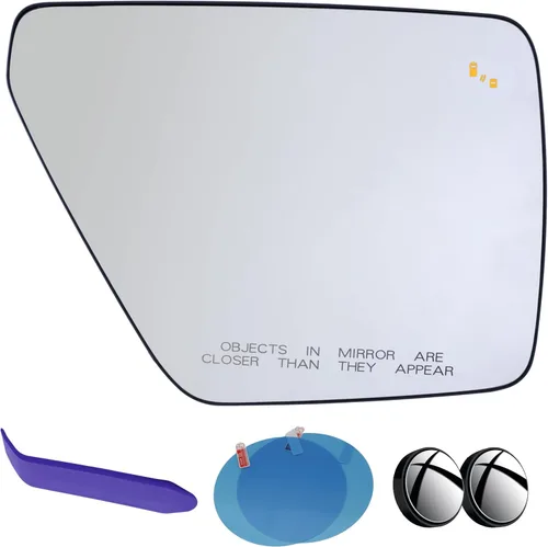 Vista 7 de EAP Espejo lateral del conductor compatible con Ford F150 2021-2026, F150 Lightning 2022-2026, calentado sin atenuación automática ML3Z17K707K