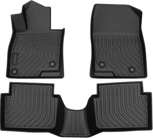 Vista 24 de Alfombrillas para todo tipo de clima para Ford Explorer 2011-2014 (no apto para asientos de cubo), tapetes para el piso de 1ª y 2ª y fila, 3D