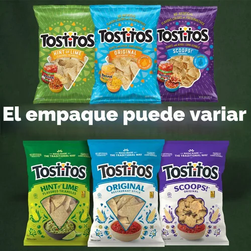 Vista 4 de Tostitos Chips de tortilla Rounds del tamaño de un bocado, bolsas de 1 onza (paquete de 40)