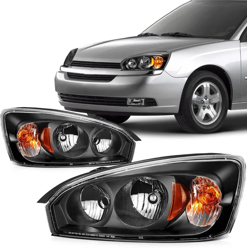 Vista 11 de SCITOO Faros delanteros para Chevy Silverado 1500/2500 1999-2002, para Chevy Suburban 1500/2500 2000-2006, carcasa cromada, reflector ámbar, lente