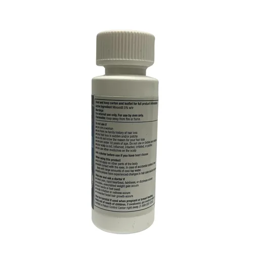 Vista 4 de Kirkland Minoxidil Solución Tópica al 5% Tratamiento de Fuerza Extra para el Recrecimiento del Cabello para Hombres Aplicador con Gotero Incluido
